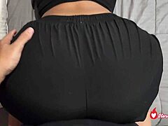 roommate forced rough sex after spying on my stretches