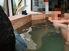 Bhabhi apne pati ke dost ko flashing aur cuckold sex se console karti hai jab pati bahar hai