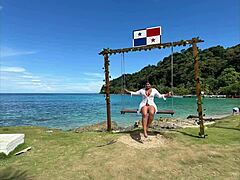 Ebony Woman Craves Stranger's Massive Cock