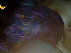 Married woman moans on friend's dick, leaves with wrecked ass!