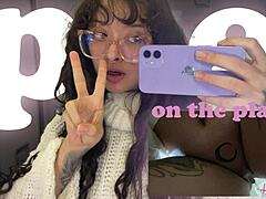 look how i pee on my trip to europe i was on the plane with my croatian lover