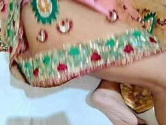 Desi Indian wife enjoys homemade doggy style