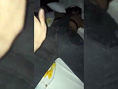 Went out to find my girlfriend on the street but caught her fucking this guy in New York City USA 😱