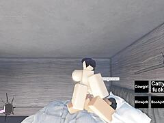 Slutty Roblox Girl Gets Fucked