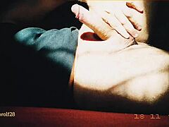 Hey, check out Bad Wolf28 relaxing solo at exotic country sunset in public costume