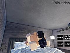 Slutty Roblox Girl Gets Fucked