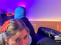 Snow Bunny Pawg Devours Cock After Intense Ass Spanking.