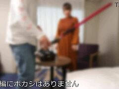 Layer-san's Big Tits in Cosplay Creampie Scene