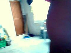 Mexican Girlfriend Moans In Dorm As Clothes Rip During Submissive Assfucking