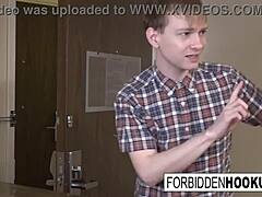 big boobed babe rides step-brother’s thick cock hard