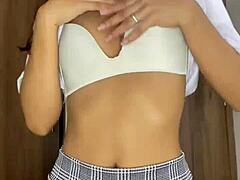 Petite 18+ schoolgirl, show me that nude body worship