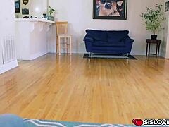 Peyton Robbie, Deepthroat That Monster Cock Blindfolded!