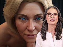 Wow! French Mom and Stepson Play Foot Games in Wild European Tale!