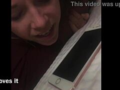 Interracial orgasm training dominates Japanese college girl as bent over slave whore!