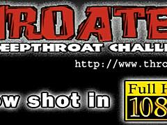 ravishing angel having fun sucking men's huge cocks in contest 😍