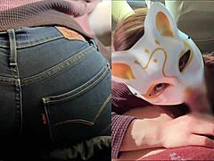 Perverted Married Wife Gives Two Blowjobs In Car While Husband Arrives