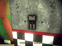 night shift at fazclaires with big tits and monster cock