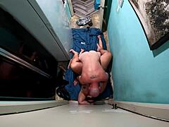 Hey, check out this dragon cock sleeve getting slick with dragon spit action.