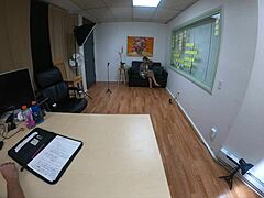 nataly dewalt undergoes casting session