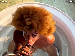 Two black guys with big cocks are fucking in the hot tub. Want to join?