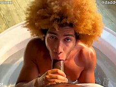 Two black guys with big cocks are fucking in the hot tub. Want to join?