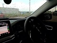 Little interview turns slutty outdoors – I fuck her ass, cum inside on road side with Vagninho and Luna Oliveira 🍑💦