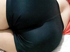 Finally fucking my best friend's girlfriend in her mini shorts at the gym!