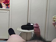 Raw missionary pounding, then pull out at the end?