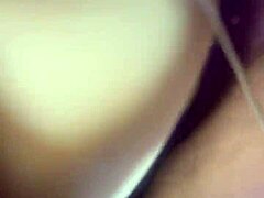 Amateur Slut Bound and Cumming with Toy