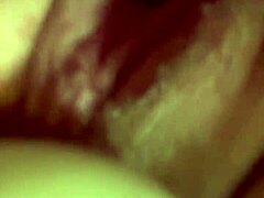 Amateur Slut Bound and Cumming with Toy