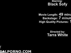 Sophie The Swan Dances On Two Monster Cocks, Gaping And Deepthroating.