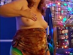 Hotwife Steffi Hippie Witch Dances Dirty Pussy