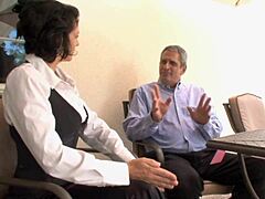 roxanne hall and shay golden learn cum swapping from mary pop in blonde blowjob lesson with heels and bent over action