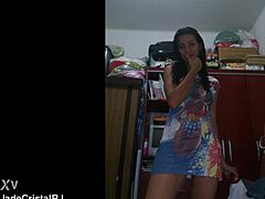 Wonder woman flashes lingerie