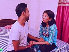 Desi beautiful girl enjoys dating sex with new BF. Tight vagina gets bent over doggystyle fuck.