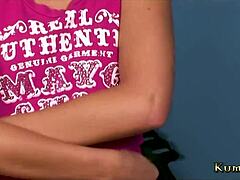 The super petite teen takes two cocks in her tight holes at once