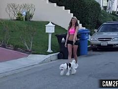 blond teen 18+ stars in free porn video