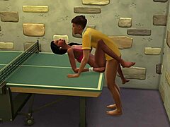 Hey, that sizzling salubhabhi really steals the show with her unique Indian style in this anime.