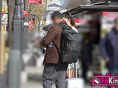 हॉट स्पैनिश टूरिस्ट बेब नूरिया रैंडम गाइज़ को स्ट्रीट पिकअप सेक्स के लिए हंट करती है! उसे डीपथ्रोट और डॉगीस्टाइल एक्शन पसंद है।