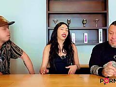 Cirse Flores shares real truths about sex and porn with cute natural tits blowjob adventures.