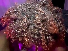 latina teen goes to bed without panties, showing big ass and tits