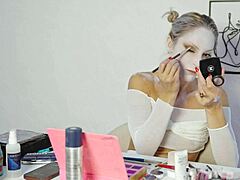 novinha safada moaning deliciously on all fours in anal scene