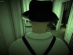 Blonde In Lingerie Voyeur Awakening