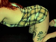 spice bratz features a slutty redhead milf twerking spreading ass and sucking huge cock