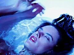 I can't believe alessandra ambrosio is doing this sexy striptease with her clothes getting ripped