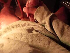 Hot Guy In Sweater And Boxers Teases His Huge Muscular Cock With Loud Moans