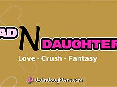 Stepmom and stepdaughter cum with dirty plan.