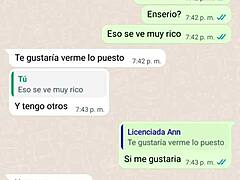 Latina maid with big ass and tits gets wet and hot from chat, leading to outdoor doggystyle pounding as a bbw mommy.