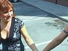 Wendy taylor and daisy rock feel intense passion in car with ripped clothes and anal