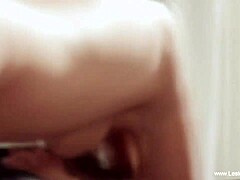 Carla the experienced cougar loves to lick my pussy in this arousing amateur lesbian scene with toys and babes